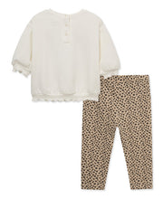 Load image into Gallery viewer, LEOPARD 2pc SWEATSHIRT SET