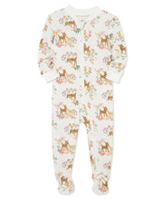 Load image into Gallery viewer, WOODLAND ZIP FRONT PAJAMAS