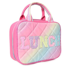 Load image into Gallery viewer, LUNCH -  OMBRE QUILTED LUNCH BAG