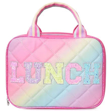 Load image into Gallery viewer, LUNCH -  OMBRE QUILTED LUNCH BAG