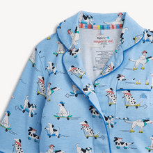 Load image into Gallery viewer, MAGNETIC ME RF L/S PAJAMA SET WITH PIPING - RUFF RIDERS