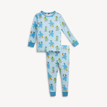 Load image into Gallery viewer, MAGNETIC ME MODAL PAJAMA SET - COOKIE MONSTER