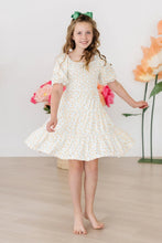 Load image into Gallery viewer, MARVELOUS MARIGOLDS SMOCKED RUFFLE DRESS