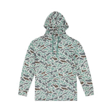 Load image into Gallery viewer, BURLEBO ADULT PERFORMANCE HOODIE - RETRO DUCK CAMO