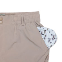 Load image into Gallery viewer, BURLEBO EVERDAY SHORT - COBBLESTONE KHAKI