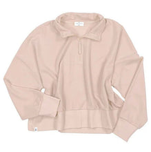 Load image into Gallery viewer, COZY QUARTER ZIP CREAM