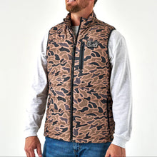 Load image into Gallery viewer, BURLEBO PUFFER VEST - GAUGE CAMO