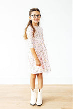 Load image into Gallery viewer, PASTEL PETALS POCKET TWIRL DRESS