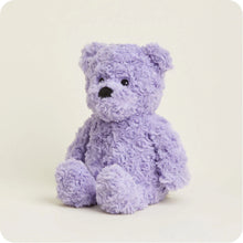 Load image into Gallery viewer, WARMIES - PURPLE CURLY BEAR