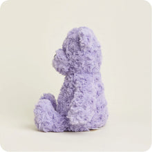 Load image into Gallery viewer, WARMIES - PURPLE CURLY BEAR