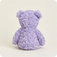 Load image into Gallery viewer, WARMIES - PURPLE CURLY BEAR