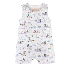 Load image into Gallery viewer, MALLARD DUCKS ROMPER WITH BUTTONS