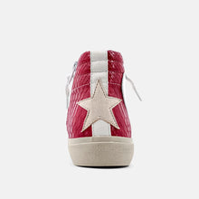 Load image into Gallery viewer, DARK RED SNAKE HIGH TOP - KIDS