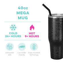 Load image into Gallery viewer, SWIG 40 OZ. MEGA MUG GLAMAZON ONYX