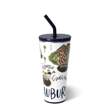 Load image into Gallery viewer, SATURDAYS IN AUBURN PARTY TUMBLER 32oz