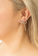 Load image into Gallery viewer, BOW EARRINGS - SILVER