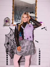 Load image into Gallery viewer, ALEX RUFFLE SKIRT W/SHORTS - SILVER