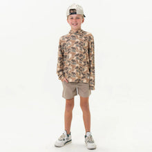 Load image into Gallery viewer, BURLEBO YOUTH PERFORMANCE HOODIE - PINTAIL CAMO