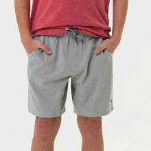 Load image into Gallery viewer, BURLEBO YOUTH ATHLETIC SHORT - LIGHT GREY