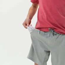 Load image into Gallery viewer, BURLEBO YOUTH ATHLETIC SHORT - LIGHT GREY