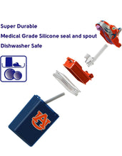 Load image into Gallery viewer, REFILLABLE JUICE BOX - AUBURN 8oz.