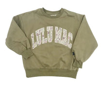 Load image into Gallery viewer, LULU MAC SWEATSHIRT - CAMO GREEN