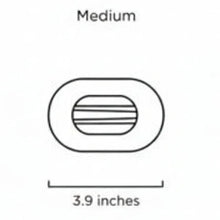 Load image into Gallery viewer, TELETIES ROUND FLAT HAIR CLIP / MEDIUM SPRING SPLASH