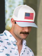 Load image into Gallery viewer, BURLEBO PERFORMANCE CAP - OLD GLORY