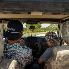 Load image into Gallery viewer, BURLEBO ADULT PERFORMANCE HOODIE - RETRO DUCK CAMO