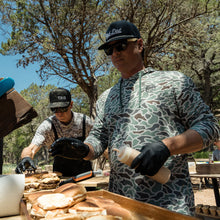 Load image into Gallery viewer, BURLEBO ADULT PERFORMANCE HOODIE - RETRO DUCK CAMO