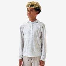 Load image into Gallery viewer, BURLEBO YOUTH PERFORMANCE HOODIE - DIGI CAMO IVORY