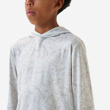 Load image into Gallery viewer, BURLEBO YOUTH PERFORMANCE HOODIE - DIGI CAMO IVORY