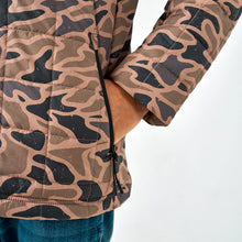 Load image into Gallery viewer, BURLEBO YOUTH PUFFER JACKET - GAUGE CAMO