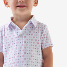 Load image into Gallery viewer, YOUTH BURLEBO PERFORMANCE POLO - BASEBALL