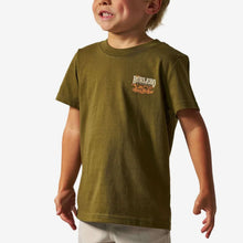 Load image into Gallery viewer, YOUTH BURLEBO HUNTING DOGS ORANGE LOGO - HUNTER GREEN