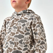 Load image into Gallery viewer, BURLEBO YOUTH THERMAL HOODIE - CLASSIC DEER CAMO
