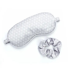 Load image into Gallery viewer, SATIN EYE MASK & SCRUNCHIE SET