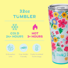 Load image into Gallery viewer, SWIG 32 OZ TUMBLER STAINLESS STEEL INSULATED TUMBLER - ISLAND BLOOM