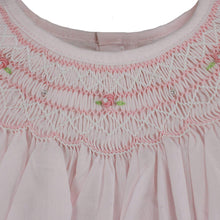 Load image into Gallery viewer, MIA PINK SMOCKED DRESS - NB