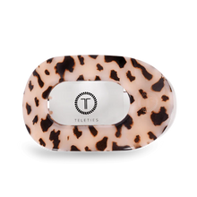 Load image into Gallery viewer, TELETIES ROUND FLAT HAIR CLIP / LARGE BLONDE TORTOISE