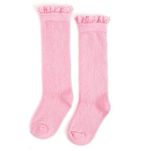 Load image into Gallery viewer, BLOSSOM FANCY LACE KNEE HIGH SOCKS