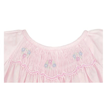 Load image into Gallery viewer, CINDY SMOCKED PINK BUBBLE