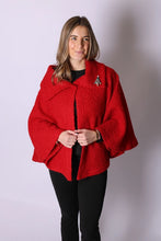 Load image into Gallery viewer, KRISTEN CAPE - RED