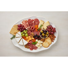 Load image into Gallery viewer, PERLETTE CREAM MELAMINE OVAL PLATTER - 18"X13.5"