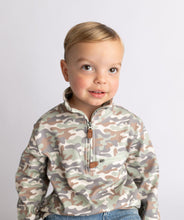 Load image into Gallery viewer, INFANT KINGSTON 1/4 ZIP CAMO PULLOVER