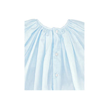Load image into Gallery viewer, TRINA SMOCKED DRESS/BONNET BLUE