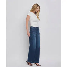 Load image into Gallery viewer, FLYING MONKEY HIGH RISE FRONT POCKET WIDE LEG JEANS