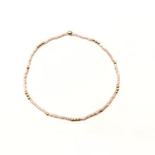Load image into Gallery viewer, 2mm NEWPORT PALE PINK GOLD FILLED WATERPROOF BRACELET