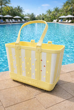 Load image into Gallery viewer, SIMPLY TOTES - STRIPE LEMON