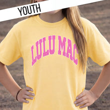 Load image into Gallery viewer, YOUTH LULU MAC STRIPE BUTTER TEE